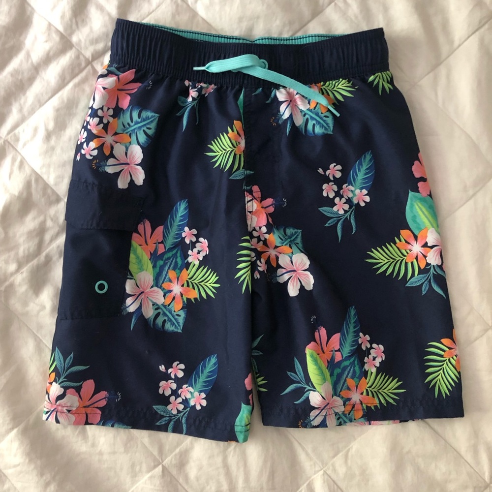Floral Swim Trunks by Cat & Jack - 8/10